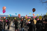 Lâcher de Ballons à Venasque