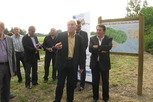 Inauguration du Canal de Crillon
