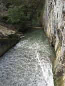 Aprés la fonte des neiges à Monieux