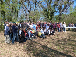9 Avril 2016 déjeuner à St Barthélémy à Pernes les fontaines