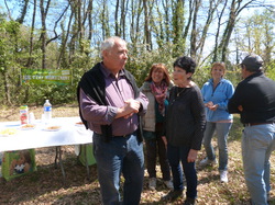 9 Avril 2016 déjeuner à St Barthélémy à Pernes les fontaines