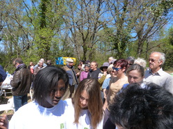 9 Avril 2016 déjeuner à St Barthélémy à Pernes les fontaines