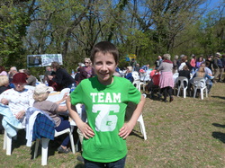 9 Avril 2016 déjeuner à St Barthélémy à Pernes les fontaines