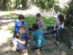 Autour d'une castagnade à Aurel
