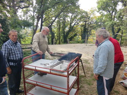 Autour d'une Castagnade à Aurel, au piemont du Ventoux
