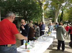 Autour d'une Castagnade à Aurel, au piemont du Ventoux