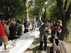 Autour d'une Castagnade à Aurel, au piemont du Ventoux
