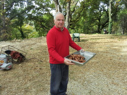 Autour d'une Castagnade à Aurel, au piemont du Ventoux