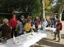 Autour d'une Castagnade à Aurel, au piemont du Ventoux