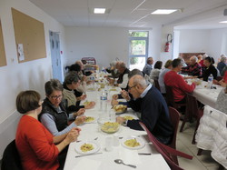 Autour d'une Castagnade à Aurel, au piemont du Ventoux