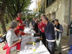Autour d'une Castagnade à Aurel, au piemont du Ventoux