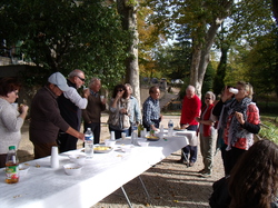 Autour d'une Castagnade à Aurel, au piemont du Ventoux