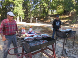 Castagnade au Château de Coudray à Aurel