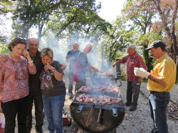 Castagnade au Château de Coudray à Aurel
