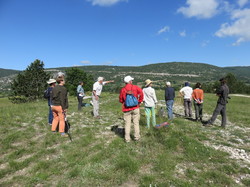 Journée ZH  du Buan à Malaval à Monieux
