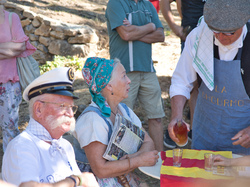 L'nauguration du moulin Virgile à Monieux