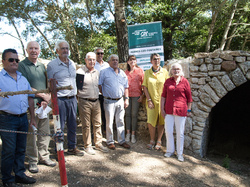 L'nauguration du moulin Virgile à Monieux