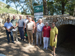 L'nauguration du moulin Virgile à Monieux