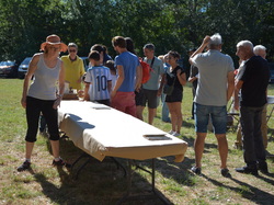 L'nauguration du moulin Virgile à Monieux
