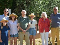 L'nauguration du moulin Virgile à Monieux