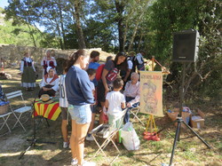 L'nauguration du moulin Virgile à Monieux