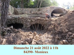 L'nauguration du moulin Virgile à Monieux