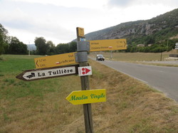 L'nauguration du moulin Virgile à Monieux