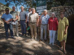 L'nauguration du moulin Virgile à Monieux