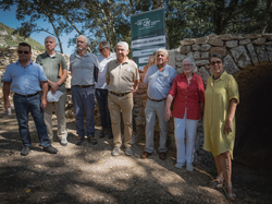 L'nauguration du moulin Virgile à Monieux