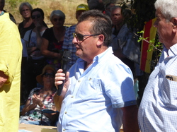 L'nauguration du moulin Virgile à Monieux