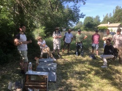 Avec Louis Igoulem & les Abeilles de la Loge