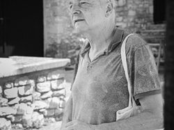 Les arbres du village à Méthamis