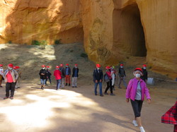Les Mines d'ocre jaune de Bruoux