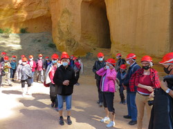 Les Mines d'ocre jaune de Bruoux