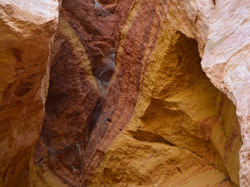 Les Mines d'ocre jaune de Bruoux