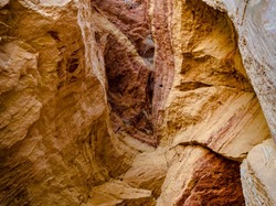 Les Mines d'ocre jaune de Bruoux