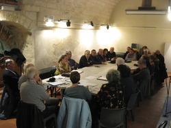 Réunion à Venasque