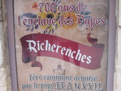 Sortie Richerenches & Valréas
