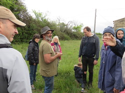 Sortie salades sauvages avec Jean Christophe Raffin