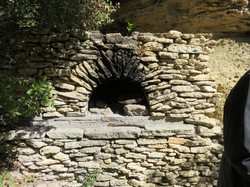 Sur le chemin de l'aqueduc à Sernhac