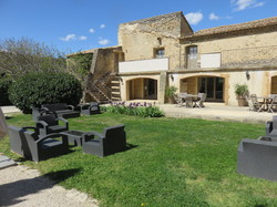 Sur le chemin de l'aqueduc à Sernhac