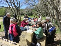 Sur le chemin de l'aqueduc à Sernhac