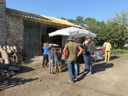 Ventoux saveurs à la ferme historique du Four à chaux à Pernes